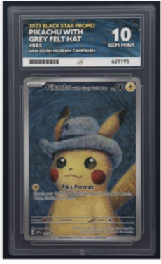 Pikachu Van Gogh ACE 10 — 709 €